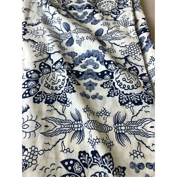 MNG by Mango Suite High Waisted Elastic Pull On Lounge Floral printed pants size - Picture 10 of 14